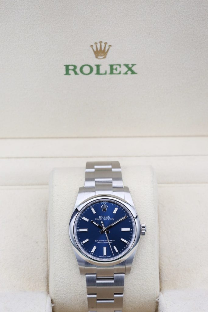 Rolex 124200 Blue OYSTER PERPETUAL 34mm 2023