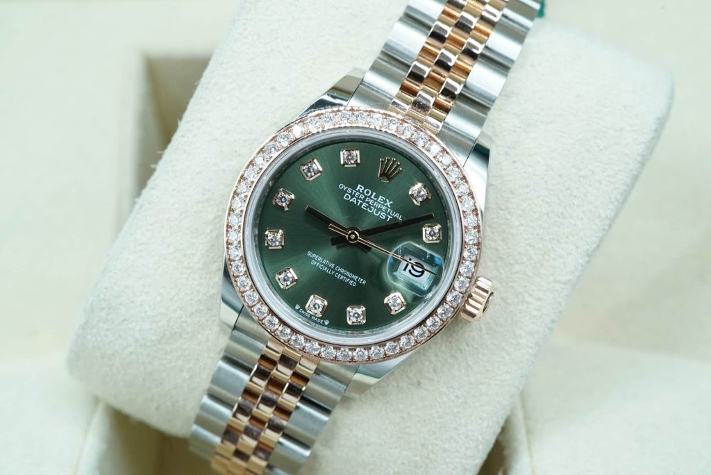 Rolex 279381RBR Green Diamond DATEJUST  28mm 2021