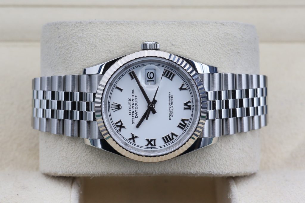 Rolex 126234 White Roman DATEJUST  36mm 2019