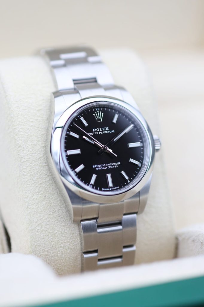 Rolex 124200 Black OYSTER PERPETUAL 34mm 2023