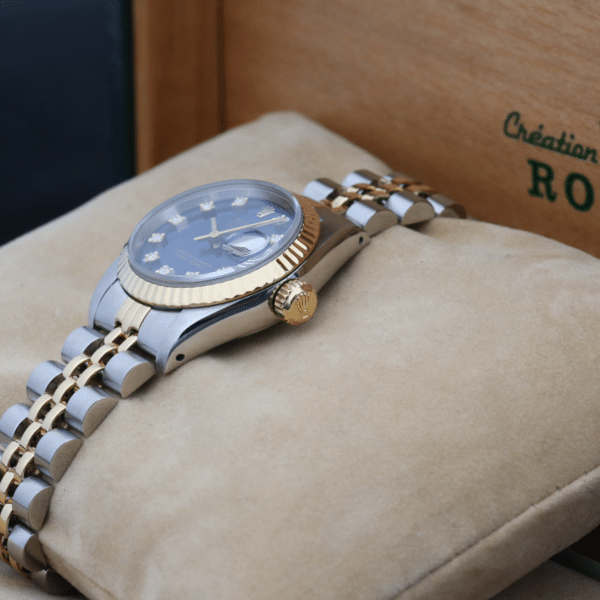 Rolex 69173 Blue Diamond DATEJUST 26 26mm 1987