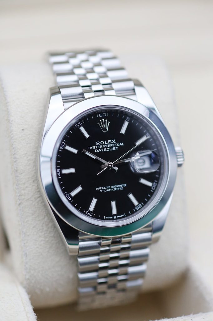 Rolex 126300 Black DATEJUST 41 41mm 2019