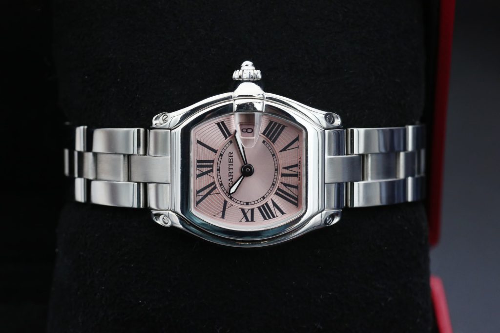 Cartier W62017V3 Pink Roman ROADSTER 30.5mm 2006