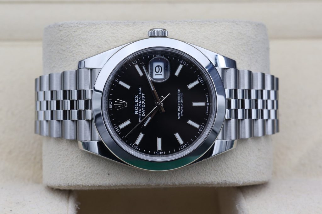 Rolex 126300 Black DATEJUST 41 41mm 2019