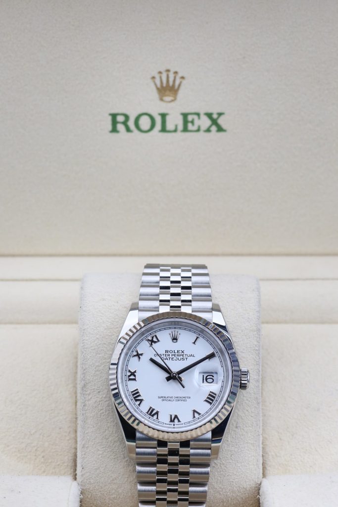 Rolex 126234 White Roman DATEJUST  36mm 2019