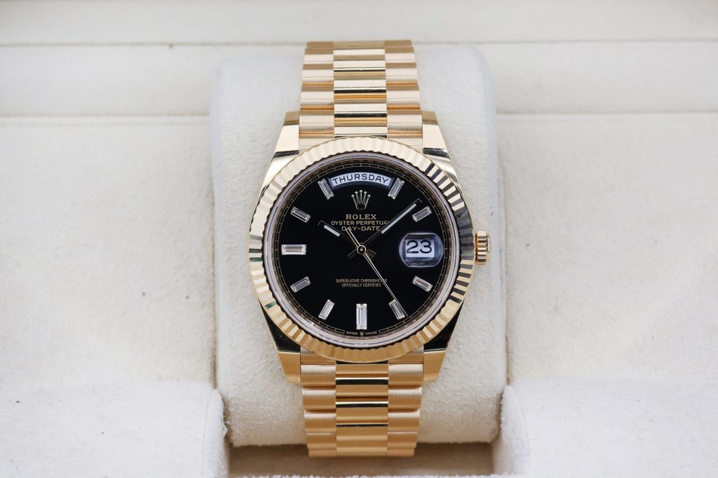 Rolex 228238 Black Baguette DAY DATE  40mm 2022