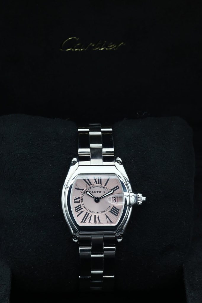 Cartier W62017V3 Pink Roman ROADSTER 30.5mm 2006