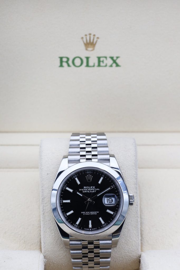 Rolex 126300 Black DATEJUST 41 41mm 2019