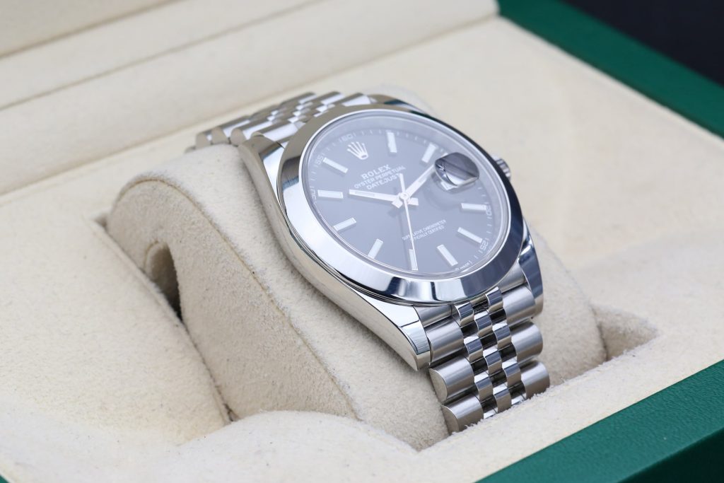 Rolex 126300 Black DATEJUST 41 41mm 2019
