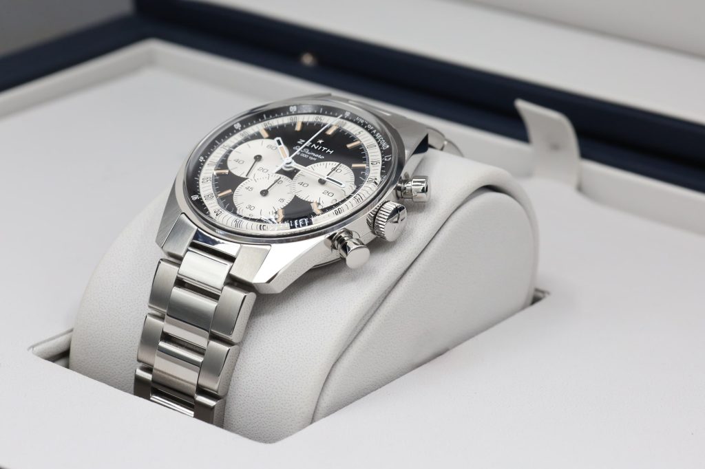 ZENTIH 03.3200.3600/21.M3200 Black And Silver CHRONOMETER ORIGINAL STEEL  38mm 2022