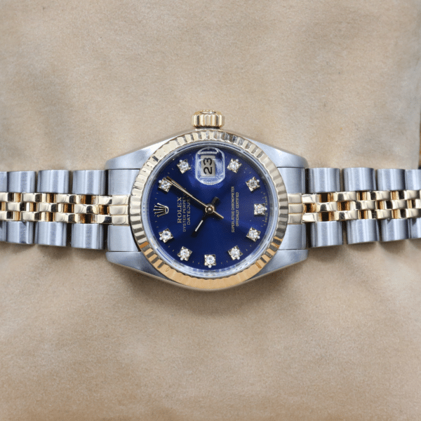 Rolex 69173 Blue Diamond DATEJUST 26 26mm 1987