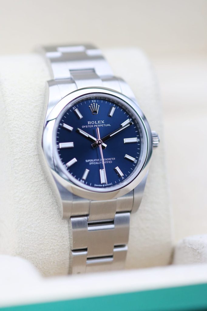 Rolex 124200 Blue OYSTER PERPETUAL 34mm 2023