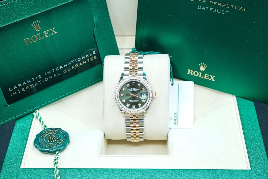 Rolex 279381RBR Green Diamond DATEJUST  28mm 2021