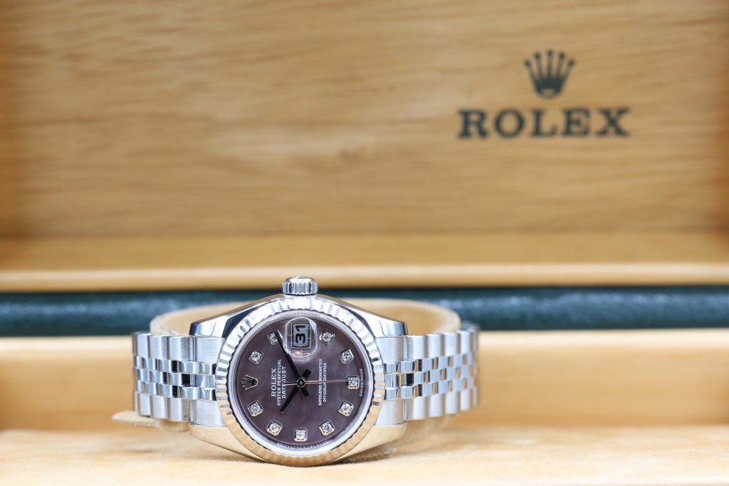Rolex 179174 Black Mop Diamond DATEJUST  26mm 2009