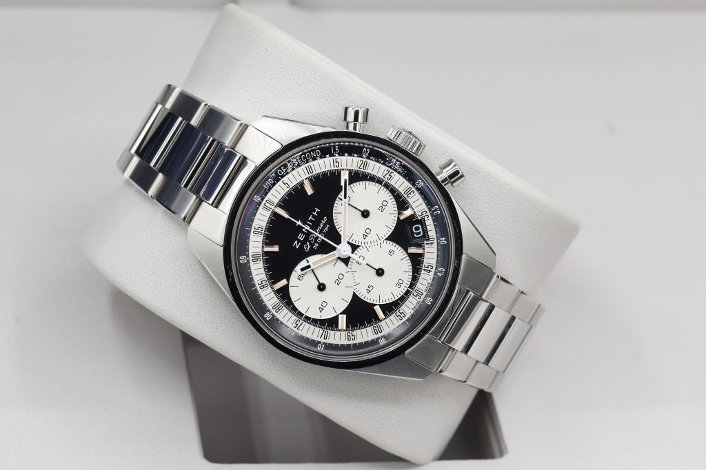ZENTIH 03.3200.3600/21.M3200 Black And Silver CHRONOMETER ORIGINAL STEEL  38mm 2022