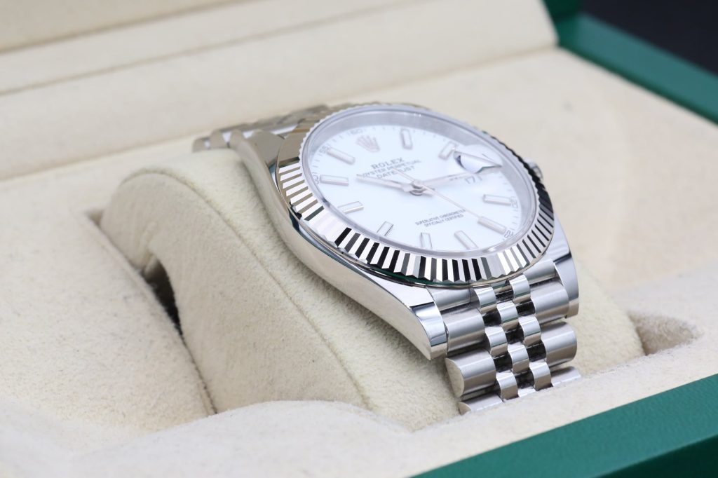 Rolex 126334 White Index DATEJUST  41mm 2023