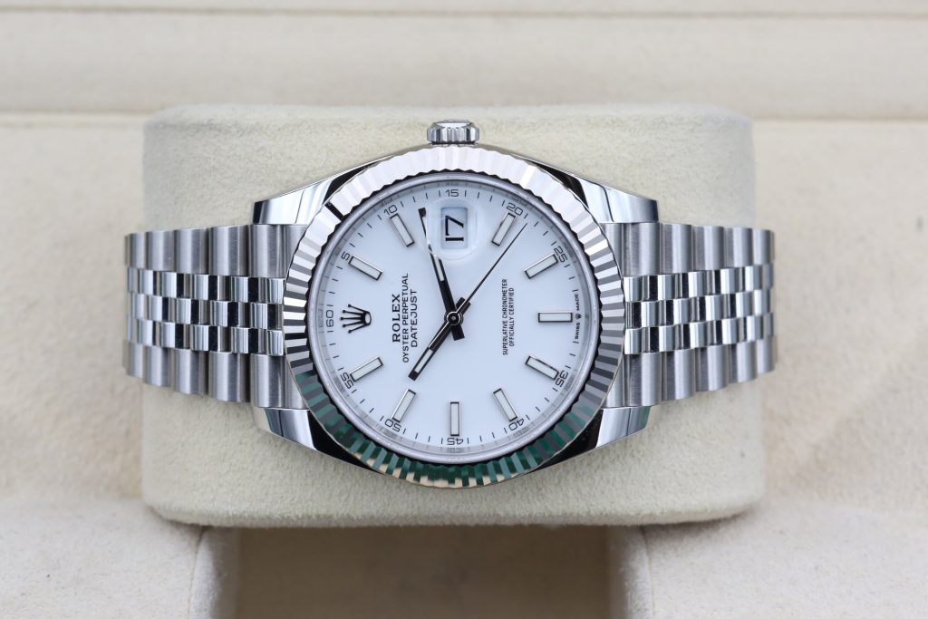 Rolex 126334 White Index DATEJUST  41mm 2023