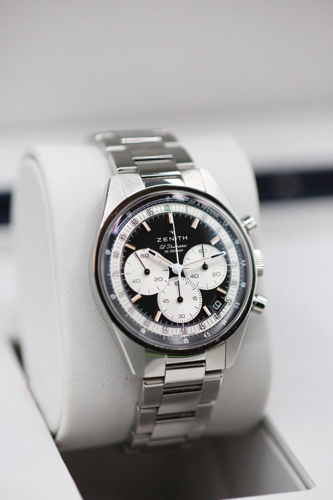 ZENTIH 03.3200.3600/21.M3200 Black And Silver CHRONOMETER ORIGINAL STEEL  38mm 2022
