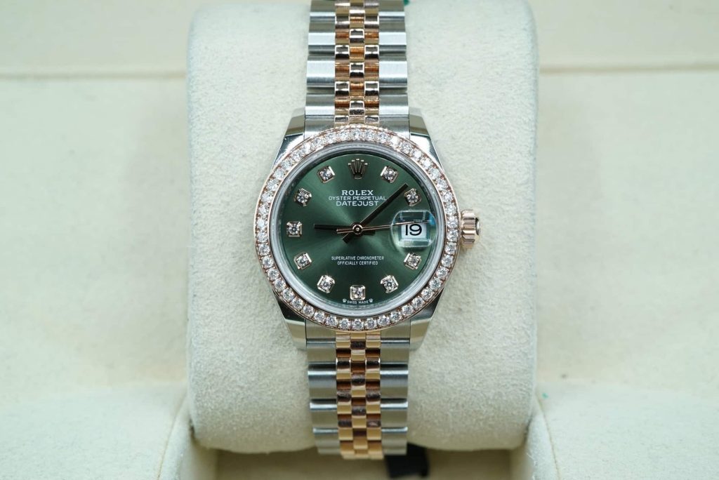 Rolex 279381RBR Green Diamond DATEJUST  28mm 2021