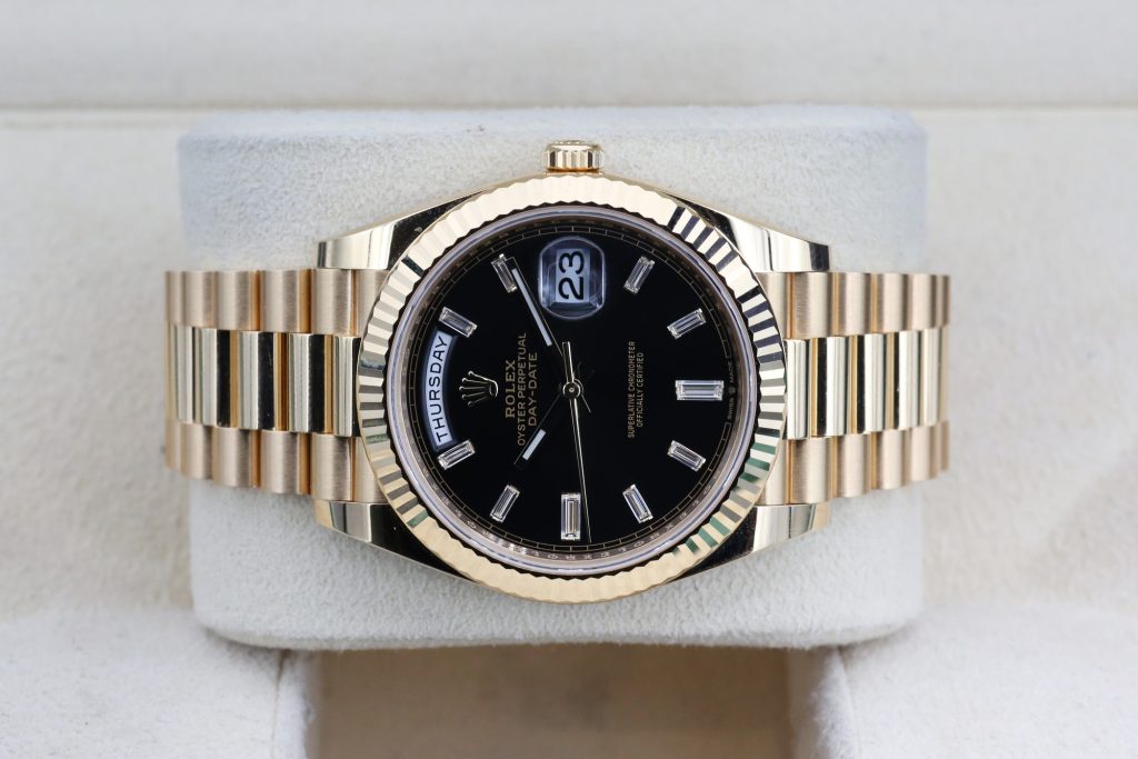 Rolex 228238 Black Baguette DAY DATE  40mm 2022