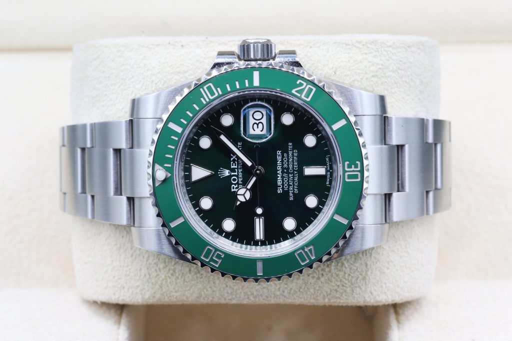 Rolex 116610LV Green SUBMARINER  40mm 2016 hulk