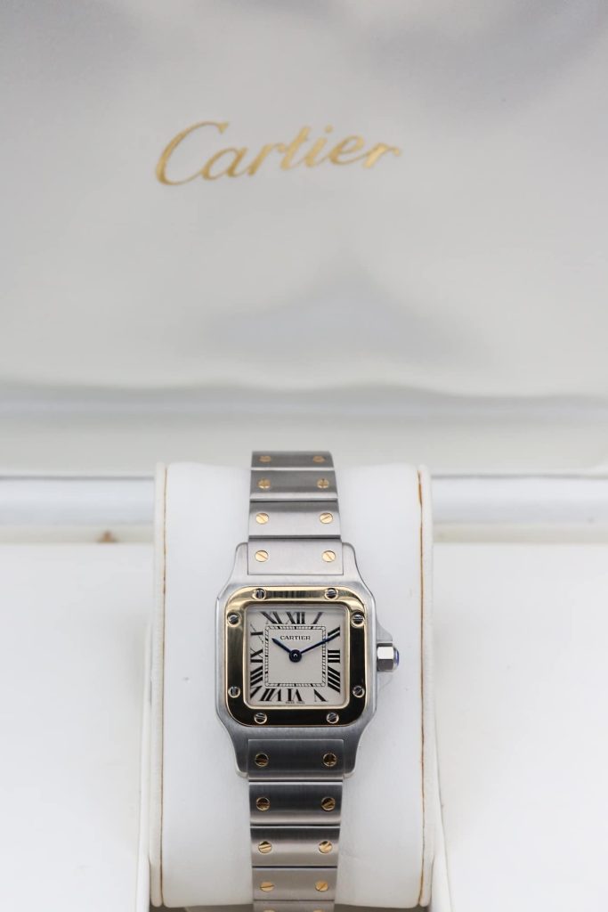 Cartier W20012C4 White SANTOS  2008