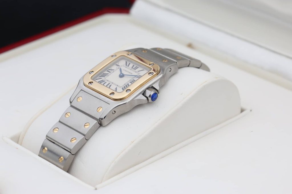 Cartier W20012C4 White SANTOS  2008