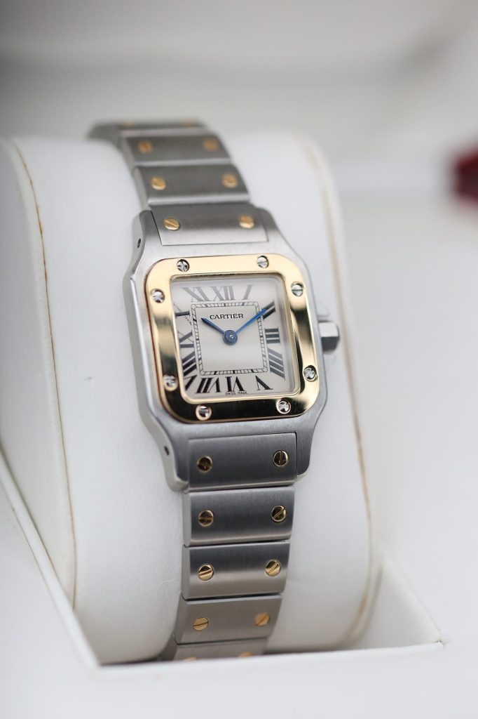 Cartier W20012C4 White SANTOS  2008