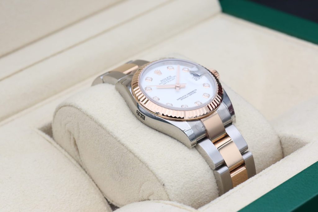 Rolex 178271 White Diamond DATEJUST 31mm 2018