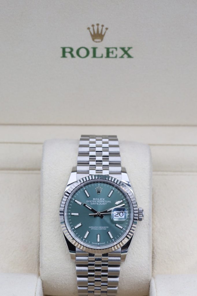 Rolex 126234 Mint Green DATEJUST 36 36mm 2023