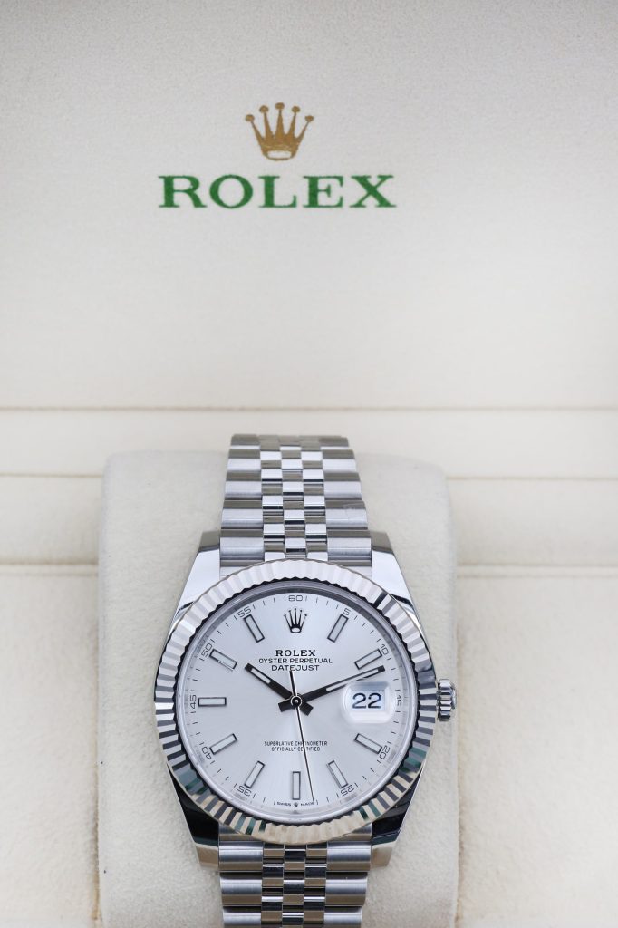Rolex 126334 Silver Index DATEJUST  41mm 2024