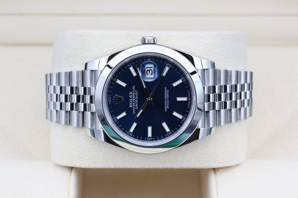 Rolex 126300 Blue Index DATEJUST 41  41mm 2023