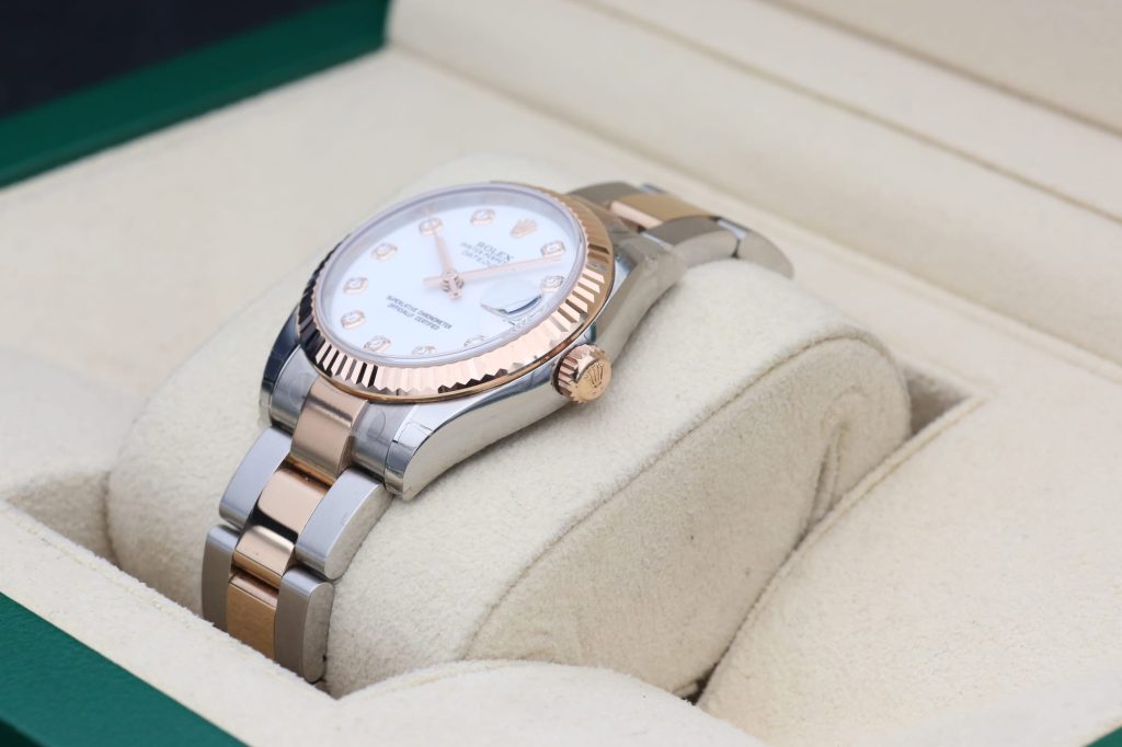 Rolex 178271 White Diamond DATEJUST 31mm 2018
