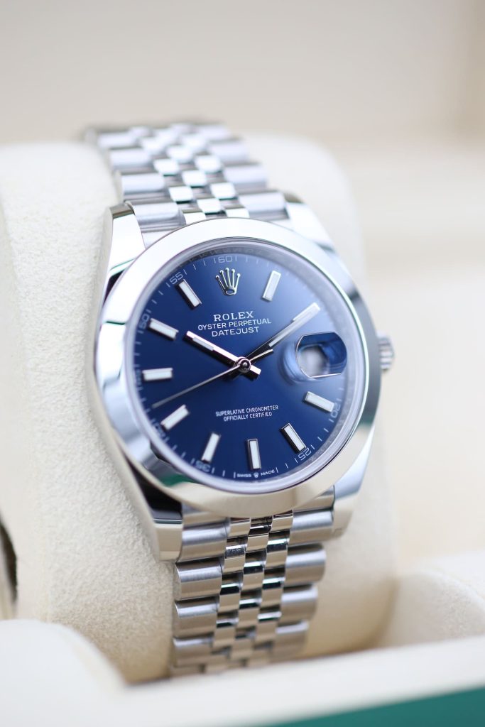 Rolex 126300 Blue Index DATEJUST 41  41mm 2023