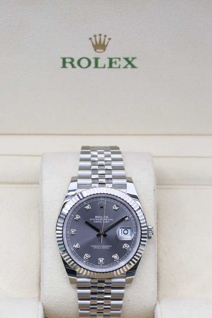 Rolex 126334 Rhodium Diamond DATEJUST 41 41mm 2024