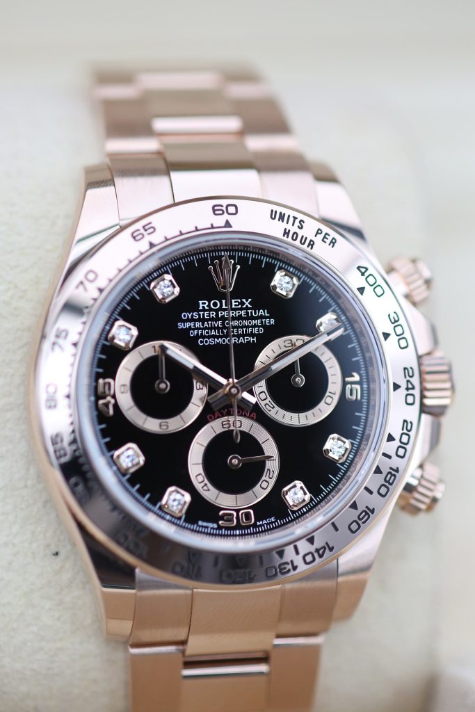 Rolex 116505 Black/ Diamond DAYTONA  40mm 2022