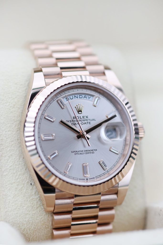 Rolex 228235 Sundust Baguette DAY DATE  40mm 2023