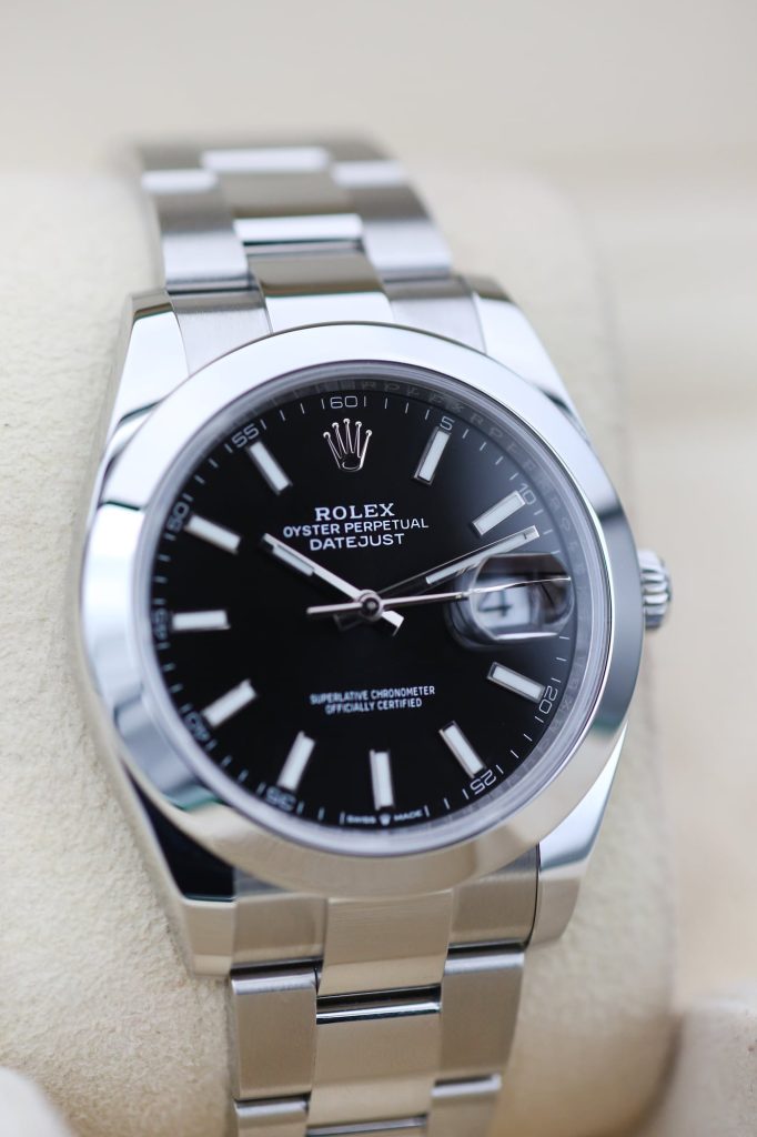 Rolex 126300 Black  DATEJUST 41 41mm 2022