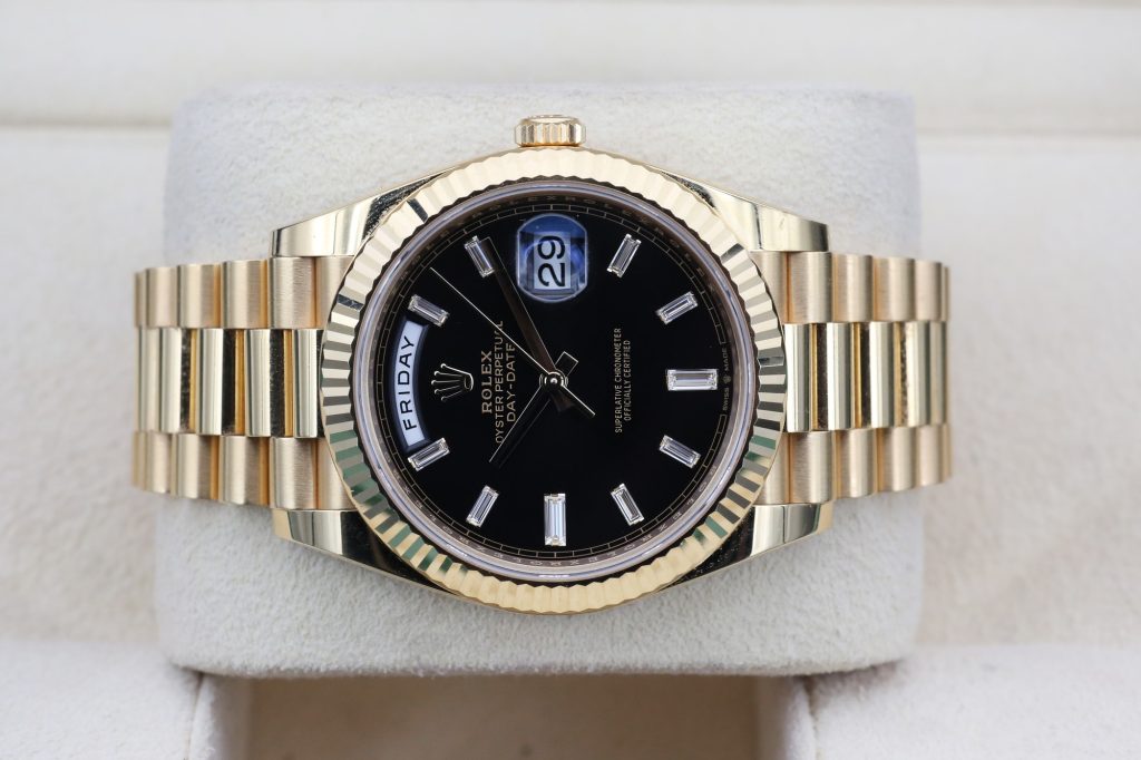 Rolex 228238 Black/baguette ROLEX DAYDATE  40mm 2022