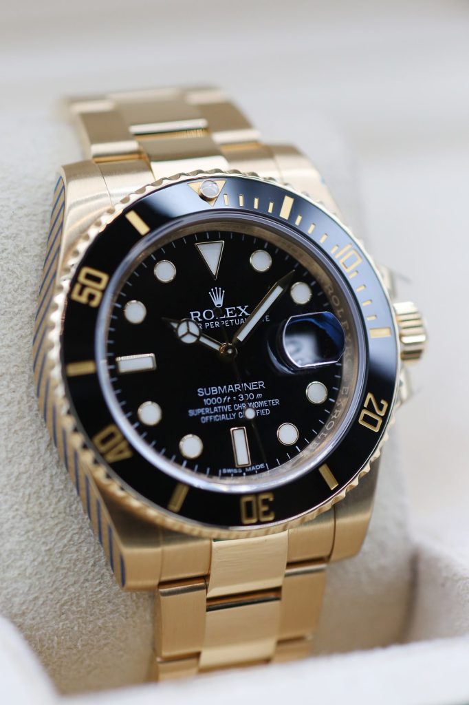 Rolex 116618LN Black SUBMARINER  40mm 2015