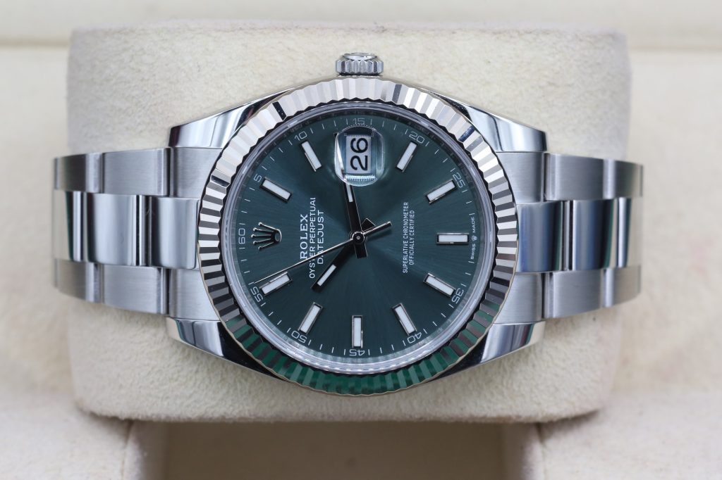Rolex 126334 Mint Green DATEJUST 41mm 2024
