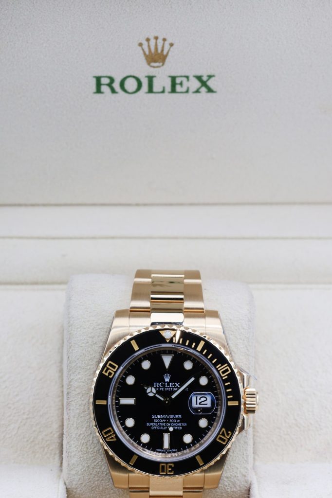 Rolex 116618LN Black SUBMARINER  40mm 2015