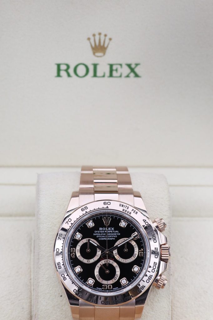 Rolex 116505 Black/ Diamond DAYTONA  40mm 2022
