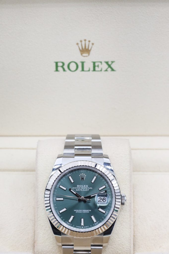 Rolex 126334 Mint Green DATEJUST 41mm 2024