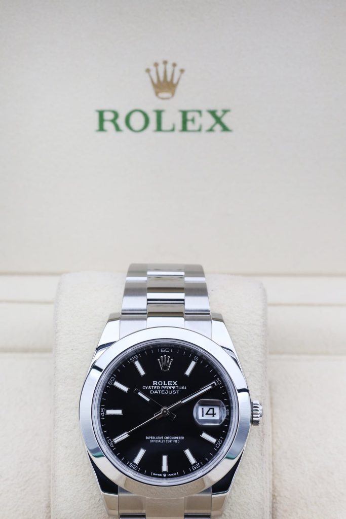 Rolex 126300 Black  DATEJUST 41 41mm 2022