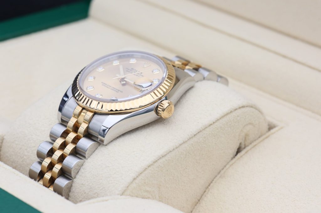 Rolex 178273 Champagne Diamond DATEJUST  31mm 2018