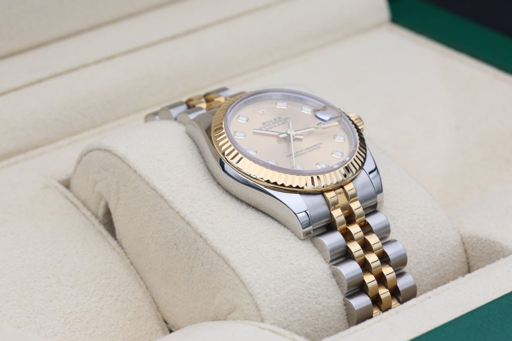 Rolex 178273 Champagne Diamond DATEJUST  31mm 2018