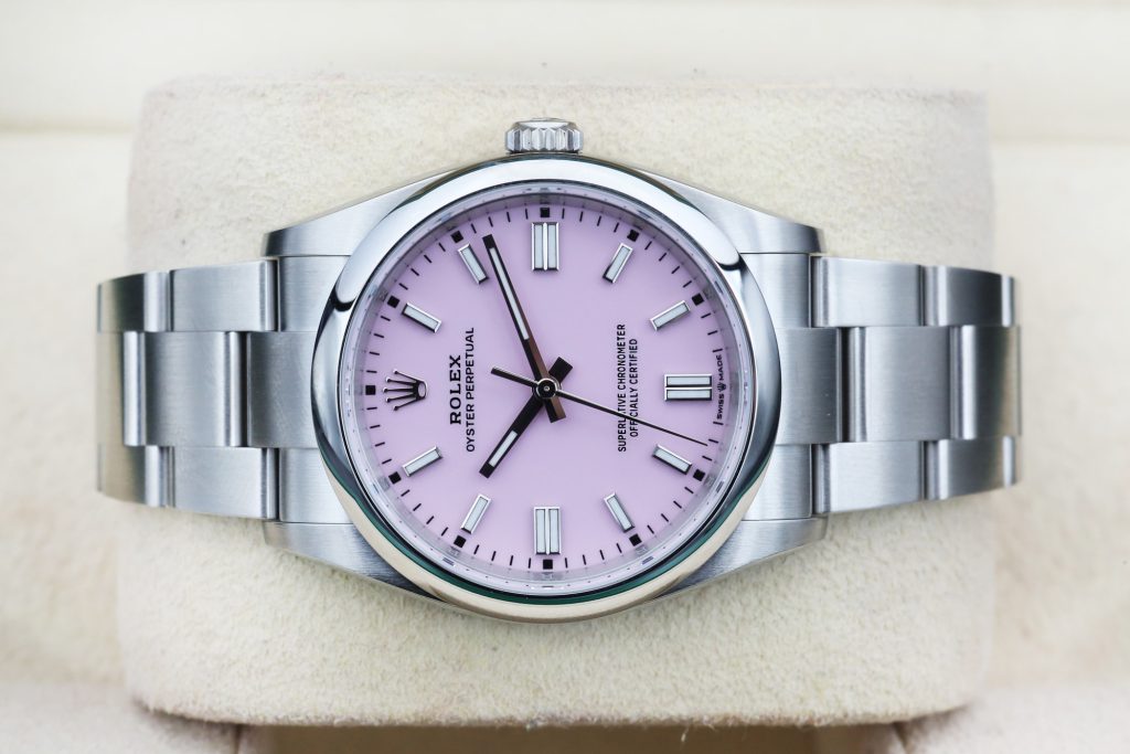 Rolex Oyster Perpetual Candy Pink 126000 36mm 2024