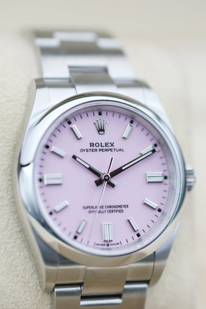 Rolex Oyster Perpetual Candy Pink 126000 36mm 2024