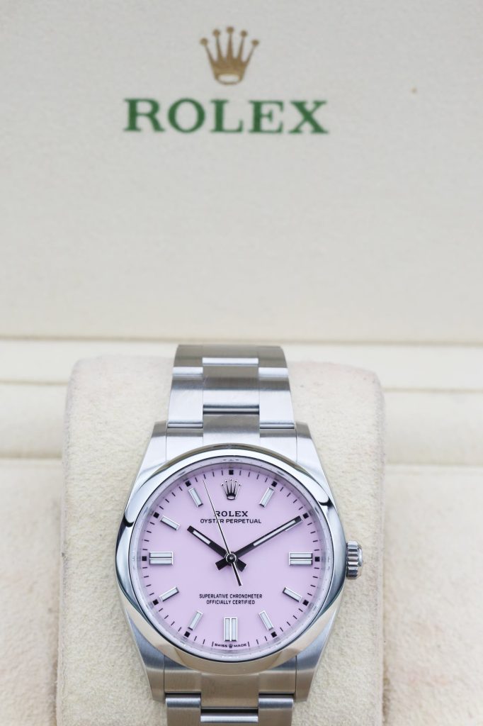 Rolex Oyster Perpetual Candy Pink 126000 36mm 2024